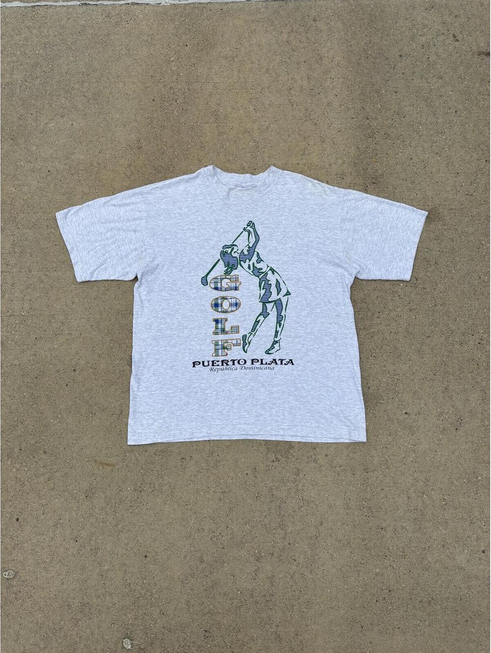 Vintage Puerto Plata Golf Graphic T-Shirt